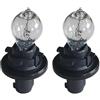 CARALL 2 Pezzi di Lampade Alogena 12V Per Auto (HPC16W 12V 16W)