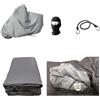 farbrothersonline COMPATIBILE CON BMW F 800 GS TELO COPRIMOTO COPERTURA FELPATO 100% IMPERMEABILE ANTIGRANDINE 250G CAPPOTTA XL PER MOTO MAXISCOOTER E MAXIMOTO 246X105X127