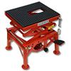 Wiltec Alzamoto idraulico, max 135 kg, altezza 35-90 cm, Pedana solleva moto