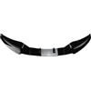 Three T FSFYUK Spoiler paraurti anteriore nero lucido, spoiler paraurti anteriore, accessori auto per Serie 1 E81 E82 E87 E88 LCI versione standard 2008-2011
