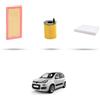 HOFFCAR Kit tagliando 3 filtri compatibile con Fiat Panda III 0.9 TwinAir Turbo 63kw dal 2012