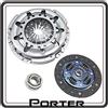 GSC RICAMBI SRL KIT FRIZIONE COMPLETO 3 PEZZI COMPATIBILE CON PIAGGIO PORTER 1200 1400 DIESEL (LDW -1404/P - LDW -1204/P) FINO AL 2005