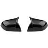 OJTEMHBH Calotte Specchio Compatibile Per Tesla Per Model Y 2019-2023 Copertura Dello Specchietto Retrovisore Copertura Dello Specchio Retromarcia Copri specchietto retrovisore(Bright black)
