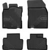 MOTOS Tappetini in gomma per auto adatto per Nissan Qashqai II 2013-2021 Migliorate il vostro comfort di viaggio con il tappetino antiscivolo per auto No.77