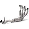 TGFCRUH Moto Tubo di Collegamento per Z900 A2 2017 2018 2019 2020 2021 2022 2023 2024 Scarico Motocicletta per Escape Sistema Completo Silenziatore 51mm Collettore Tubo di Collegamento Anteriore