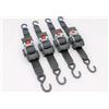 Baumgart heben und sichern 4 cinghie di ancoraggio automatico con gancio a S, 3,0 m x 50 mm, 750/1500 daN