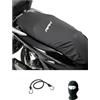 MOTO SPORT MONDO COMPATIBILE CON HONDA X-ADV 750 TELO COPRISELLA IMPERMEABILE IN POLYESTER PROTEGGI SELLE ANTIPIOGGIA PER SELLE MOTO SCOOTER COPERTURA CON CINGHIA 125X75CM