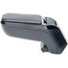 rati Bracciolo Rati Armster2 bracciolo centrale adatto per PEUGEOT 208 2020-2008 2020- [nero] I con vano portaoggetti I si adatta proprio alla console centrale