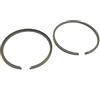 TMMP COPPIA FASCE ELASTICHE PISTONE 38,2 AL 2 X 1,5 MM PER CILOMOTORI CIAO SI BRAVO BOXER GRILLO BOSS ECO CBA