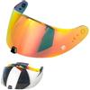 Generico Visiera COMPATIBILE con Scorpion EXO 520/1400/R1 391 - Ricambio per Casco Moto con Protezione UV, Facile Installazione (Multicolore) (D)