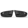 KUNYOS Ricambio Specchietti Esterni Per BMW Per X5 Per X6 Copri-tappi Nero Lucido Motivo Fibra Di Carbonio Ala Laterale Ristrutturata Modificata(Forged Carbon Look)