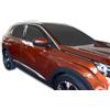 J&J AUTOMOTIVE HEKO Deflettori per Peugeot 3008 2017-2024, 4 pezzi | 4 deflettori HEKO per Peugeot 3008, PMMA 3 mm, fumé, canale del finestrino.