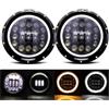 ODKBFG Faro 4X4 7 Pollici LED Faro DRL Per Suzuki Per Samurai Per Bandit 600 Per Anno 2004 Fari Proiettore Faro Proiettore(90W halo Headlight)