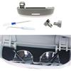 generico Custodia per Occhiali ABS Personalizzate Compatibile con Fiat Tipo SW 2016-2025,Accessori per Interni Auto