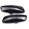 Kakulkomen 2 pezzi luce indicatore laterale LED dinamica segnale di rotazione, lampada indicatore lampeggiante Compatibile con Peugeot 308 207 3008 5008/ Citroen C4 C3 C5 DS3 DS4 (Nero affumicato)