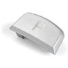 PENGNAQP pomello del Cambio Compatibile con Range per Rover Sport L494 2014-2020 Testa della Leva del Cambio P Chiave di Ricambio Pomello del Cambio Parcheggio Tappo del Pulsante(Silver)