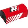 Blackbird Racing Paracolpi Manubrio Tapered Rosso per Tutte le Moto da fuoristrada Lunghezza 18 cm Resistente agli Urti e ai Danni, Made in italy