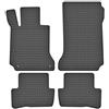 Motohobby Set di tappetini in gomma per Mercedes-Benz Classe C W204 (2007 - 2014) - su misura