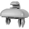 Shkalacar Clip per Visiera Auto, Gancio Parasole per Auto, Gancio per Staffa Clip per Parasole Sostituzione Compatibile con Audi A1 A3 A4 A5 Q3 Q5 (8E0 857 562) A7 B6 B7 B8 S4 S5, Grigio