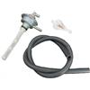 HUOPU Valvola Benzina Filtro Benzina Tubo Benzina Nero per Vespa ET2 ET4 125 150 LX 50