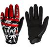 WinNet Guanti Guantini per Mini Moto Cross Quad Bici BMX da Bambino Bimbo