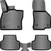 ELMASLINE 3D Tappetini Gomma per VW Passat B8 2014-2024 | Tipo: 3G | Bordo Extra Alto | Tappetini Auto