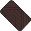 Eventerde Battitacco per Conducente - Tappetino per Auto in PVC con Protezione Tallone - Strumento di Cucito Incluso