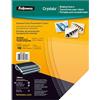 Fellowes 5375901 Copertine per Rilegatrice in PVC Trasparente, Formato A4, 180 Micron, Confezione da 100 Pezzi