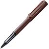 Lamy Penna roller Lx in marron - penna leggera con impugnatura trasparente ed ergon. -corpo in alluminio anodizzato -ricarica roller M 63 in nero con larghezza del tratto M e custodia in metallo