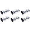 TOMBOW Set di 6 gomme in PVC senza lattice MONO dust CATCH Nero