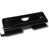 Molho Leone - 78524 Perforatore a 4 fori fissi, meccanismo Top-Stop, Capacità fino a 20 Fogli, Squadra laterale regolabile, struttura in acciaio+abs, Colori assortiti