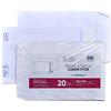 Pigna Competitor PK0654555 Pak. 20 - Buste a Sacco Piatto Strip F.To 162 x 229 in Carta Uso Mano Fsc 80 g