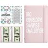 YNPQTDS Notebook Di Risparmio | Di Risparmio Di 100 Buste,Organizzatore Soldi per Entrate Gestione Bilancio Fondo Emergenza Famiglia