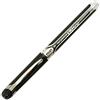 Pilot Hi-tecpoint V10 Grip, Roller a inchiostro liquido , 1.0 mm, Nero, Confezione da 12 pezzi