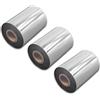 vhbw 3x nastro trasferimento termico compatibile con CAB Squix4, Mach4, Mach2 etichettatrice, indelebile, 90mmx300m, cera/resina