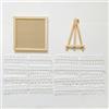 YOUROU Lavagna in feltro con supporto, lavagnetta intercambiabile con 340 lettere, cornice in legno, lavagna per messaggi, cavalletto in sughero per la decorazione della casa (beige)