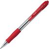 PILOT Penna a sfera a scatto Supergrip Pilot - rosso - tratto 0,7 mm (pz. singolo)