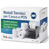 Kartoflak - Rotoli Termici 80 mm x 80 metri x 12mm Carta Termica BPA Free Omologata, Scontrini per Cassa Fiscale e Stampante termica, Qualità Italiana, Sale Scommesse, Farmacia (20)