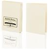 Rössler Papier 2160831008 - Carta Royal - Confezione di cartoncini doppi DIN A6, 20 pezzi, scamosciato a coste