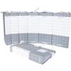 Aurora Store 10x FALDONI CARTELLE ARCHIVIO CON LEGACCI FETTUCCE SALDAMENTE RIVETTATI 25x35 cm DORSO 8 CM UFFICIO PER ARCHIVIAZIONE DOCUMENTI. SPESSORE 1,8CM QUALITA'. Confezione 10 pezzi