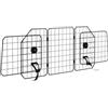PawHut Griglia Divisoria Auto per Cani Universale 93-150x42cm Nero | Barriera per Cani, Larghezza Regolabile, Pieghevole