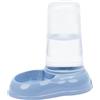Ferplast Distributore cibo o acqua per cani e gatti AZIMUT 1500 Mangiatoia per alimenti secchi da 1,5 Litri Acqua, Fondo antiscivolo, 16,5 x 25 x h 24,5 cm Blu