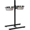 Flamingo Supporto A H con Ciotole Otis 2x21CM1,5L