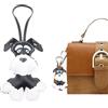 Generico Ciondolo Per Borsa Per Cani In Pelle - Pelle PU 7,5x10,5 Cm | Ciondolo A Forma Di Cane Per Borsa | Ciondolos Per Borsas Zaino Portachiavi In pelle PU Con Simpatico Cucciolo Per Donne E Ragazze, Dura