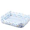 Iris Ohyama, Letto termico per animali domestici materiale coibentato, seduta imbottita, bordi per gatto e cane di piccola taglia - Pet Bed Sofa PCSB-20M, Macchiolina