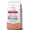 Generico Monge Extra Small Cane Adult Salmone 2,5kg, alimento completo per cani adulti di taglia mini, gusto Salmone 2,5kg.