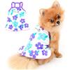 PAIDEFUL Magliette per Cani di Piccola Taglia Gatti Ragazze Gonna a Fiori Estiva Gilet in Morbido Cotone Tee Bretella Canotte Traspiranti Cucciolo Chihuahua Yorkie Vestiti Abbigliamento per gatti XL