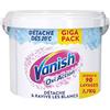 Vanish Oxi Action Booster di bianchezza, smacchiatore tessile e sbiancante - Polvere efficace a partire da 20° - Vaso da 2,7 kg