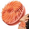 Generic Spugna per il corpo in silicone, spugna per il corpo in silicone, spazzola igienica per doccia in luffa morbida spugna da bagno/spazzola per doccia 2 in 1 innovativo bagno rotante per pulire