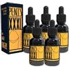 BAWUTZ Olio per l'ingrandimento del pene, Crescita dell'ispessimento del cazzo grosso per gli uomini, Olio per l'ingrandimento più rapido del pene di dimensioni forti 10ML (5PC)